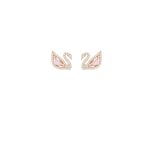 Swarovski Swarovski Δαχτυλίδια Σουένας Γυναικεία, Ροζ και Λευκοί Κρύσταλλοι με Ροζ Χρυσό 2