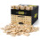 Magicfly 500Τεμ Ξύλινες Πέτρες Scrabble, Γράμματα A-Z για Διακόσμηση & Παιχνίδι Scrabble 1