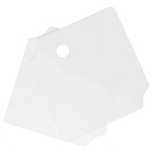Custom Shop 12"" x 12"""" Autobody Filler Plastic Mixing Board/Palet (Pack van 2) - Ook bruikbaar als Artist Palette Epoxy en Acryl Gietkunst