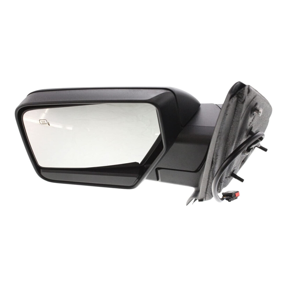 Kool Vue Mirror Compatible With 2007-2010 Ford Expedition Passenger Side With Heated Manual Folding Puddle Fo1321364 Light 723650285596