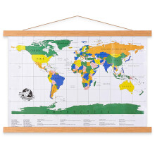 Benjia 30x20 30x40 30x30 Poster Frame Magnetic Light Wood Wooden Frame Hanger for Photo Picutre Canvas Artwork Art Print Wall Hanging (1 Pack 30""""