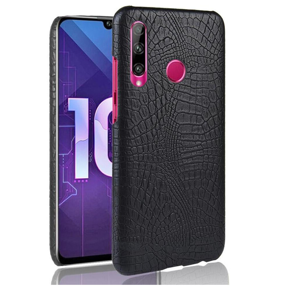 (Black) Stylish Classic Case For Honor 20 Lite Protective Cover Classic Alligator Fashion Anti Scratch Compatibility Black 764490333986