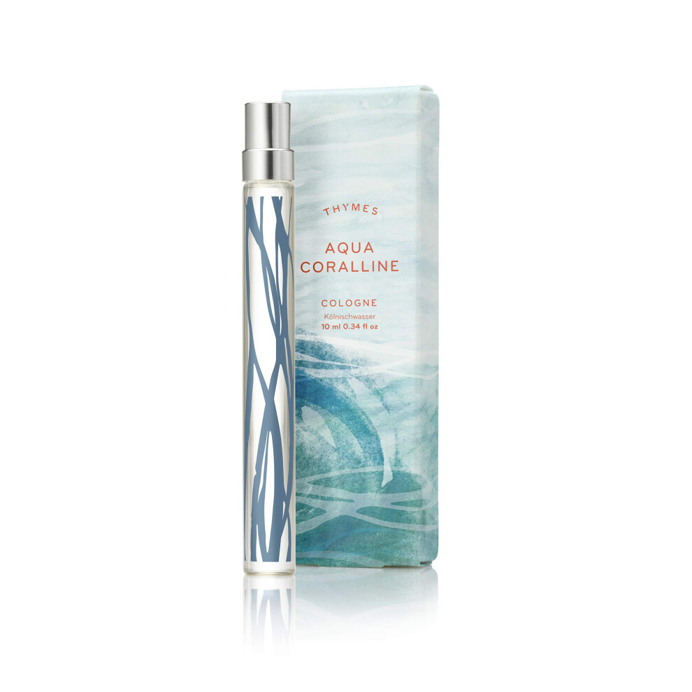 T?????A Thymes Cologne Spray Pen - 0.34 Fl Oz - Aqua Coralline