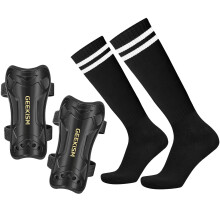 Geekism Soccer Shin Guards para jvenes para nios nios pequeos protectores de ftbol con almohadillas y calcetines-equipo de ftbol para 3 5 4-6 7