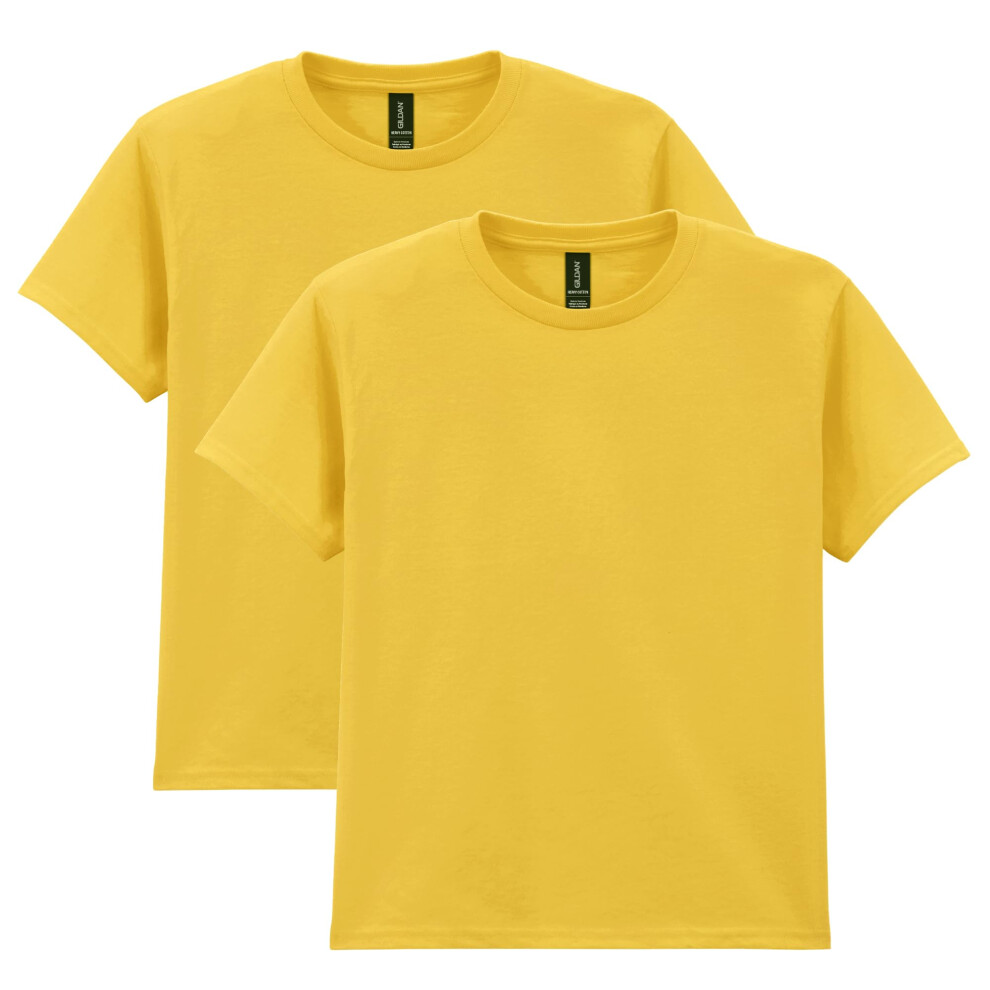 Gildan Youth Heavy Cotton T-Shirt  Style G5000B  2-Pack  Daisy  X-Small