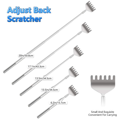 YIMICOO Utsträckbar Ryggkliare för Män 3 Pack 2