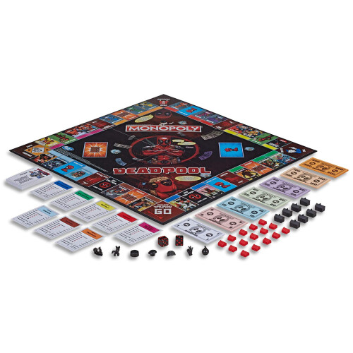 Monopoly Monopol: Marvel Deadpool Samlarutgåva (Amazon Exklusiv) 2