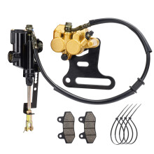 Vervanging van achterremklauw en hoofdcilinder - met reserveremblokken - Compatibel met 70cc 90cc 110cc 125cc 140cc 200cc SSR Baja Chinese dirt pit b