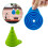 Conjunto de 2 Funis de Silicone Colapsáveis, Flexíveis para Transferência de Líquidos 4