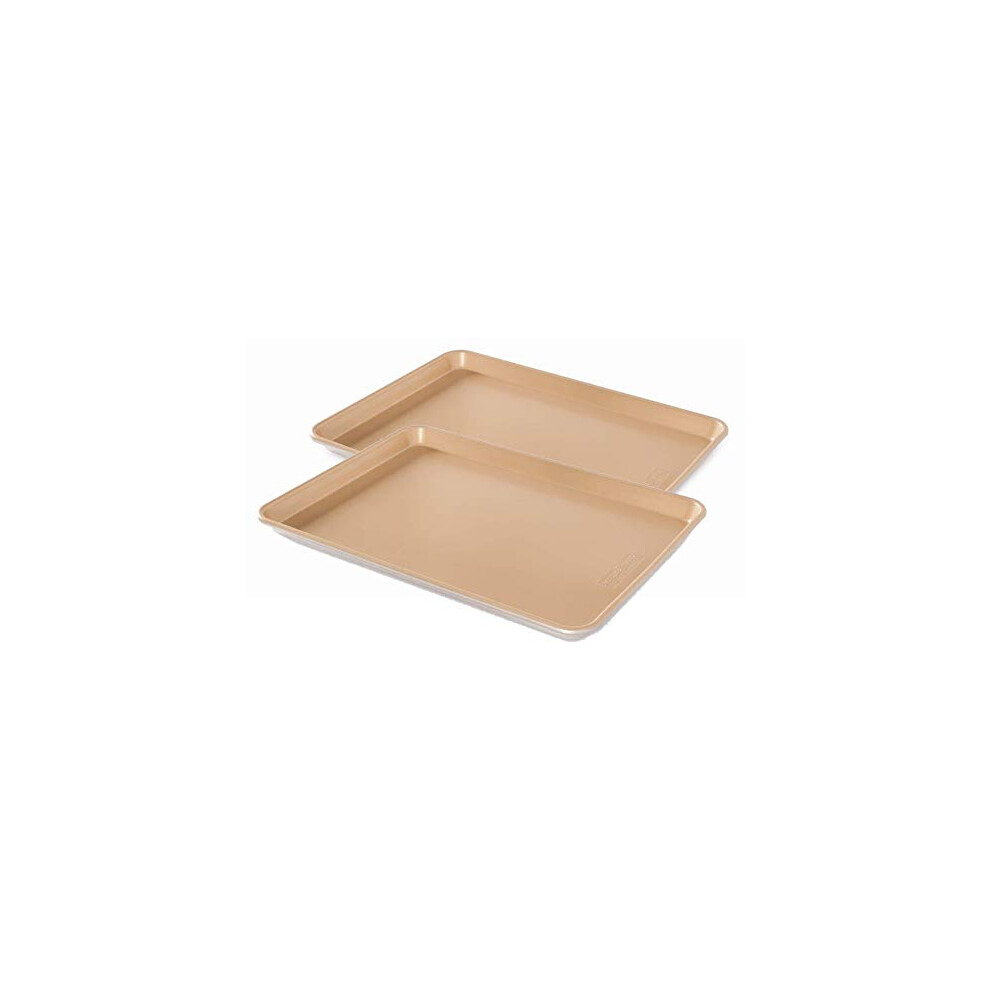 Nordic Ware Naturals Aluminum NonStick Baker's Half Sheet 2-pack