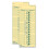 Cart   es de rel   gio de tempo (2 lados) (estilo manual) (3,5 polegadas x 9 polegadas) (verde) (250 por pacote) 1