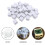 48 PCS 16MM Blank White Dice for Board Games  DIY  Fun  and Teaching 2