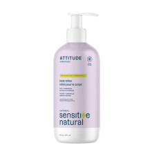 ATTITUDE Loção Corporal para Pele Sensível com Aveia e Camomila, EWG Verificada, Testada Dermatologicamente, Vegana, 16 Fl Oz