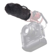 K-Tek Airo Slip-On Custom Windscreen til Rode Videomic/NTG1 eller guddom D3/D3 Pro Microfones