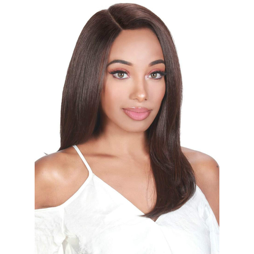 Zury Unisex Sis Synthetic Slay Lace Front Wig Slay Lace H Fia (1B)