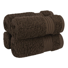 Asciugamani turchi Cotton Paradise 100% cotone per il bagno, 4 pezzi, morbidi e assorbenti, piccoli asciugamani per il viso, soffici stracci per