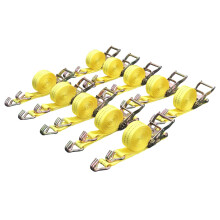 Paquete de 10 correas de trinquete de 1,5"" x 15', 4400 lb
