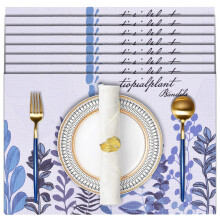 Decozen Placemats Set of 8 - Table Protector for Kitchen Decor Scratch Heat Resistant Placemats Washable Wipeable Indoor Outdoor Home Decor Table Plac