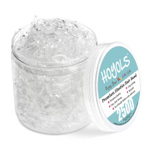 HOYOLS Duidelijke Elastische Haargummis, 2500 Kleine Rubber Bands voor Meisjes Vrouwen