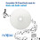 PlexDisc 52x Ψηφιακός Ήχος CD-R Δίσκος 700MB Λευκό Inkjet Εκτυπώσιμο - 100 Τμχ Σπίντλε 5