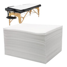 Bozikey 100PCS Sábanas Desechables para Mesas de Masaje, Cubiertas para Spa