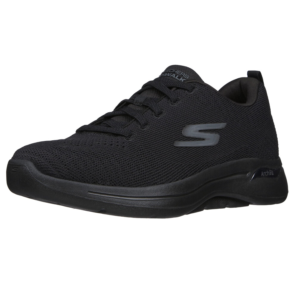 Skechers Men's Gowalk Arch Fit-Grand Select Athletic Workout Walking Shoe with Air Cooled Foam Sneaker  Black 2  10.5 X-Wide