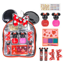 Disney Minnie Mouse - Townley Girl Cosmetic Make -up Geschenktte Set enthlt Lipgloss -Nagellack- und Haarzubehr fr Kinder. Mdchen im Alter v