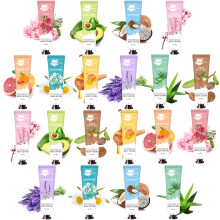 20 Pack Body Lotion fr Frauen trockene Haut Muttertag und Krankenschwester Geschenke Reisegre Lotion Lotion Bulk natrlicher Duft Feuchtigkeit