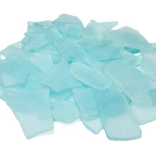 Cys Excel Sea Glass 16 ounces lysegrøn | Flere farvevalg knust glasvase fyldstof | Akvarium Nautisk D? Cor til kunsthåndværk fladt frostet farvet