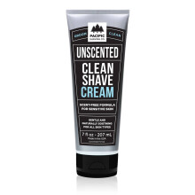 Pacific Shaving Company Creme de Barbear Limpa - Manteiga de Karité + Vitamina E para Pele Sensível