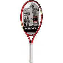HEAD Speed Kids Tennis Racquet - Beginners Pre-Strung Head Light Balance Jr Racket - 21 Inch Red