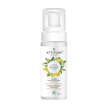ATTITUDE Micellar Foaming Facial Cleanser EWG verificeret dermatologisk testet plante- og mineralbaserede veganske citronblade 5 Fl Oz