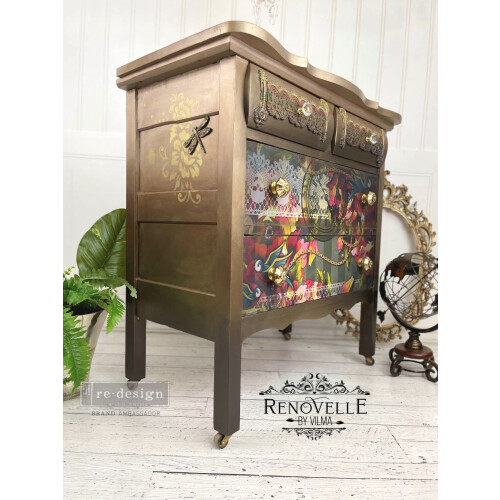 Papel de Decoupage Prima 655350654306, Tecido, Tinta e RENDAS 1