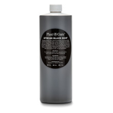 Afrikaanse zwarte zeepvloeistof 32 oz. 100% Rauw Puur Natuurlijk Uit Ghana. Acnebehandeling helpt tegen eczeem en psoriasis, droge huidlittekens en d