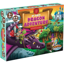Jumping High Five My First Dragon Adventure Board Game! Save The Kingdom Beginner Fantasy Adventure Game for Kids 5+ Exciting Hands-On Fun for C