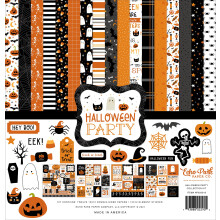 Echo Park Paper Company Halloween-Party-Kollektion, Papier, mehrfarbig, 30,5 x 30,5 cm