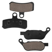 Sollon voor- en achterremblokken voor Harley-Davidson Fatboy Heritage Softail Classic Dyna Wide Glide Super Glide Softail Standard Low Rider Stre