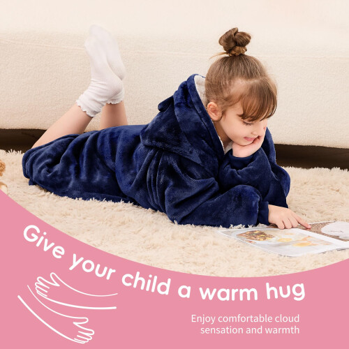 yescool tragbare Decke Hoodie Kinder bergro 2