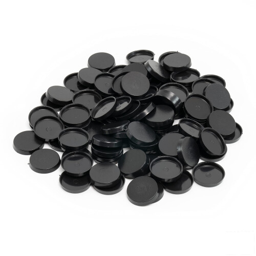 EasyPegs 25mm Πλαστικές Στρογγυλές Βάσεις ή 0.98 ίντσες 120 Τεμάχια