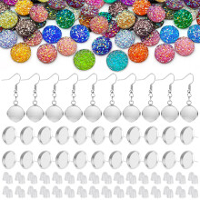 Set 270 te?a???? s????a????a Faux Druzy, 20 te????a s????a????a, ?e?? ap? s???a, 50 te????a s????a????a Stud, 100 te????a ???t?? ????at?? ?e?t??? ?a?a