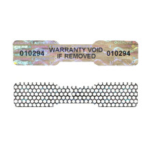 300 pegatinas hologr ficas plateadas con precinto de seguridad, sello de garant a de alta seguridad con n meros de serie (0,4 x 2 pulgadas)
