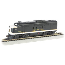 Bachmann Trains     FT     DCC WOWSOUND Sound Value-Equipped Locomotive     Southern     HO Scale Prototypical Black & White 68914