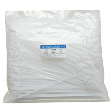 Kabelbinder, 500 Stck, 10,2 cm, Kabelbinder, robust, Premium-Kunststoff-Kabelbinder mit 18 kg Zugfestigkeit, UV-bestndige Kabelbinder, selbstsicher