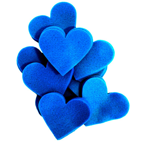 Legende nogensinde efter 2 tommer stive filthjerter 45 pc - neonbl?