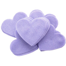 Playfully Ever After 2 ιντσών Φelt Hearts 45τμχ - Λεβάντα