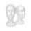 STUDIO LIMITED White Foam Mannequin Head Display Styrofoam peruukkipää (2 kpl) 2