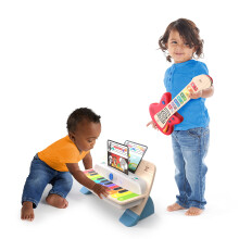 Baby Einstein Together in Tune Piano & Guitar Bundle Safe Wireless Wooden Musical Toddler Toys Magic Touch 6 Months+