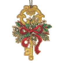 Mill Hill gezhlt Kreuzstich Winter Schlssel Multi