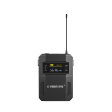 Phenyx Pro PTU-52 Wireless UHF BodyPack Transmitter with 3-Pin XLR Jack & Selectable 30 Frequencies Compatible with PTU-52 Wireless Microphone System