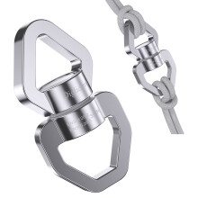 Digtichnny Swing Swivel 35KN Biztonsgi Forgeszkz Digtichnny Swing Spinner Web Tree Swing Aerial Dance Gyermek hinta fggo fggogyhoz (teljes ezs